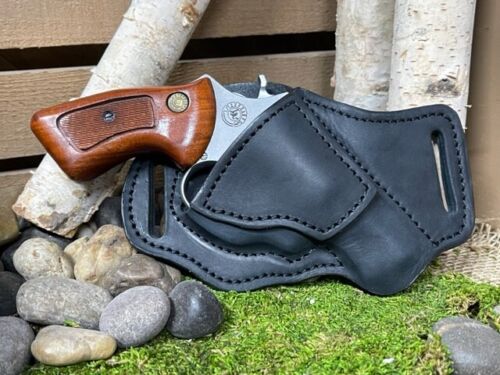 Colt Python Cross Draw Leather OWB Holster Concealed Carry
