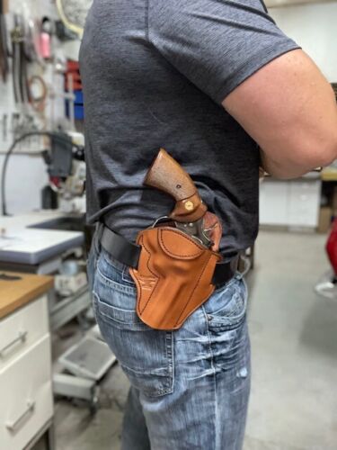 Colt Python CCW Hand Made Leather Concealment Holster