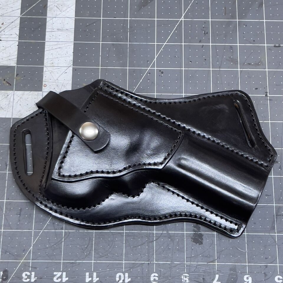 Colt Python Cross Draw Leather OWB Holster Concealed Carry
