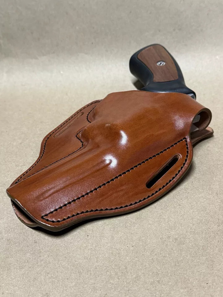 Ruger GP100 Revolver Leather THUMB BREAK Holster OWB
