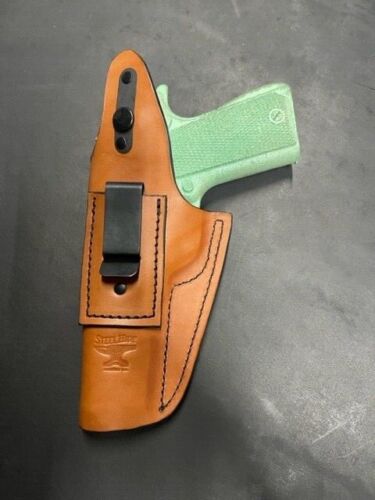 Colt Sig Kimber 1911 Frame 5” Barrel Leather Thumb Break Holster