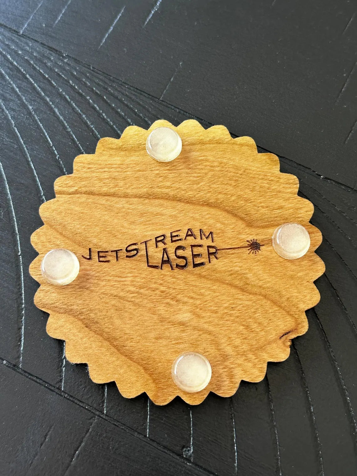 Cherry Wood Certified Beer Holder Coasters