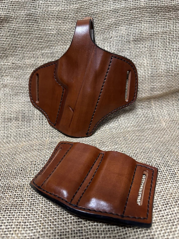 Pocket Hammerless COLT 1903 1908 Leather Holster Mag Pouch (READ LEAD TIME)