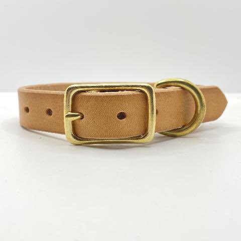 Handcrafted/Hand-Oiled Dog Collar